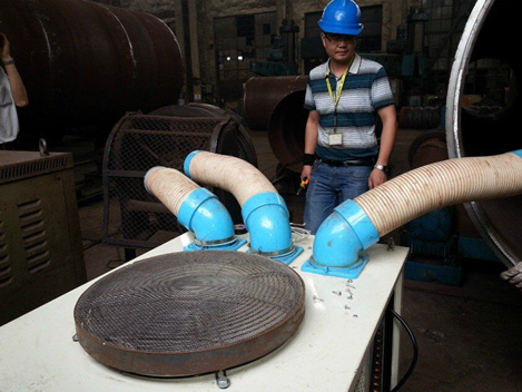 德國博世熱力在無錫冬夏機電采購了一批冷氣機